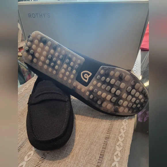 Rothy's Women's Black Moccasins - Picture 3 of 5